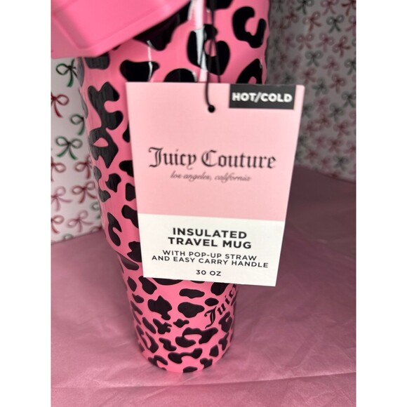 Juicy couture Pink Cheetah Tumbler 30 oz - Picture 5 of 5